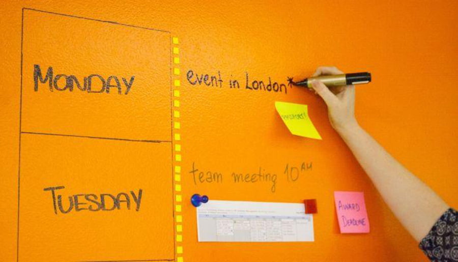 Whiteboard Farbe Whiteboardfarbe Whiteboard Meeting beschreibbare Fläche