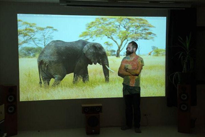 Leinwandfarbe Projektor Leinwand Projektionen Beamerfläche