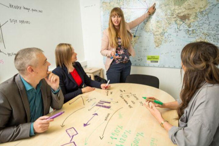 Whiteboard Klebefolie Whiteboardfolie Whiteboard beschreibare Möbel Meeting