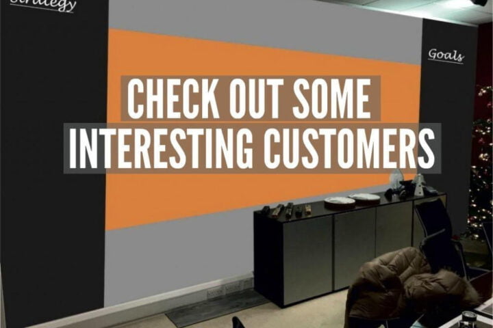 Schauen Sie sich einige interessante Kunden an