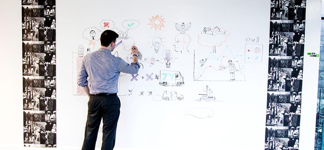 Whiteboard paint, trinety science gallery