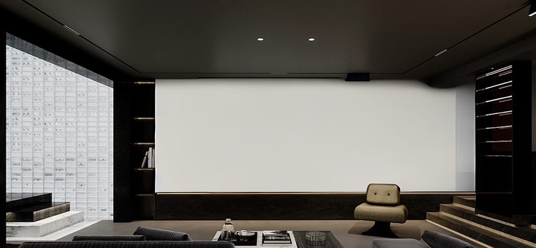 black projector